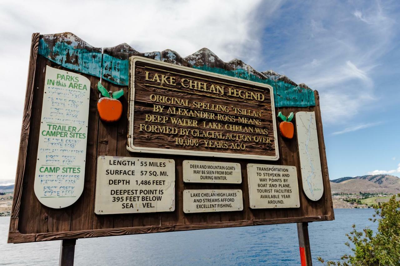 Chelan Chalet Villa Lakeside Buitenkant foto